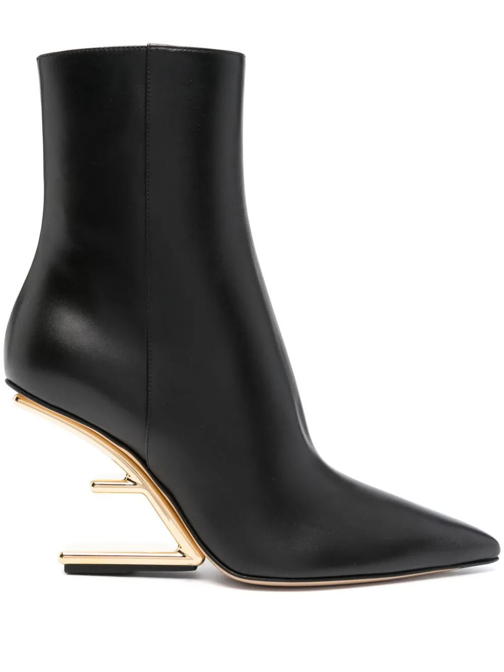 Fendi leather outlet boots