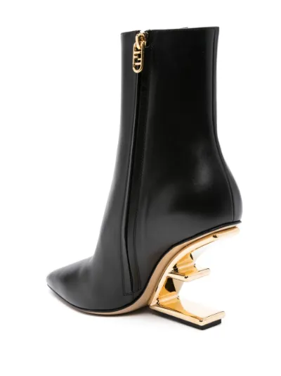 Fendi gold boots best sale