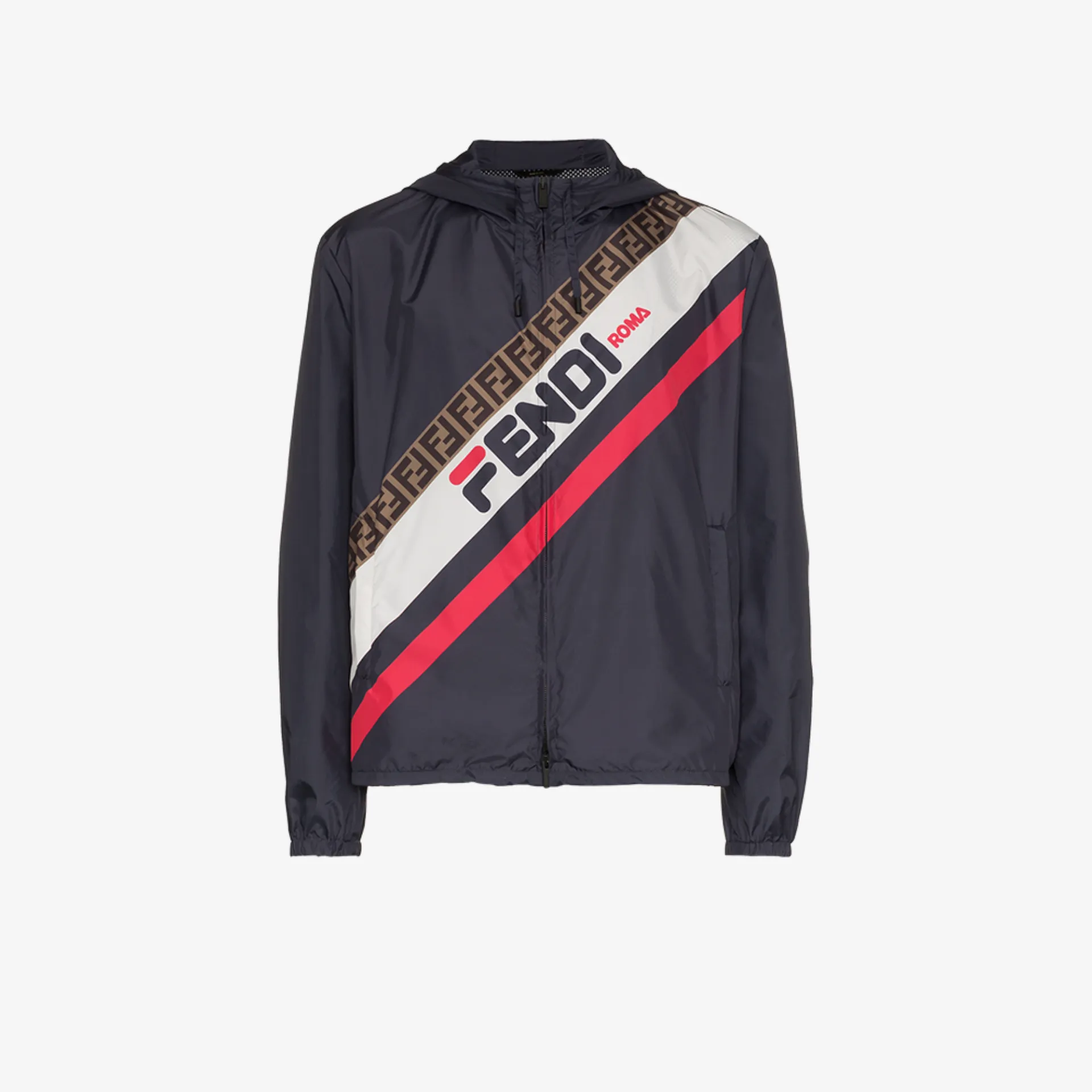 fendi mania hooded jacket