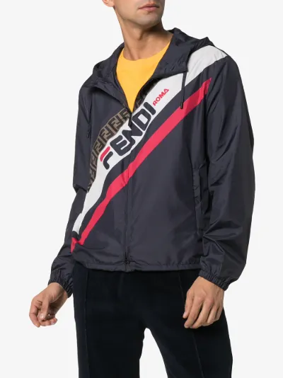 fendi mania hooded jacket