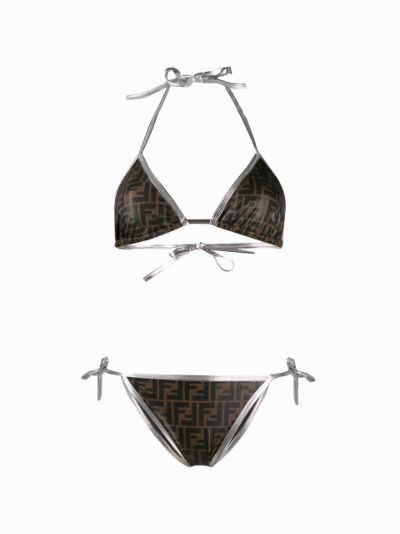 fendi print bikini