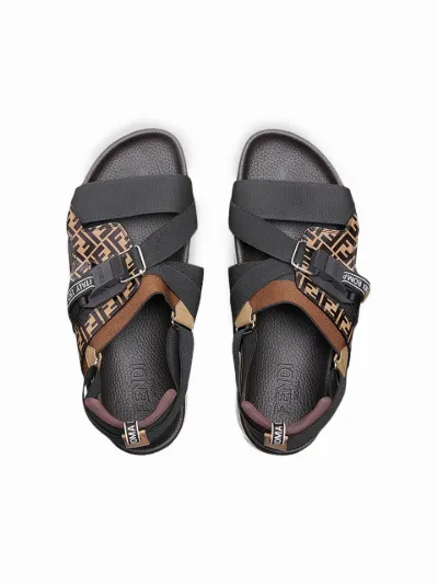 fendi buckle sandals