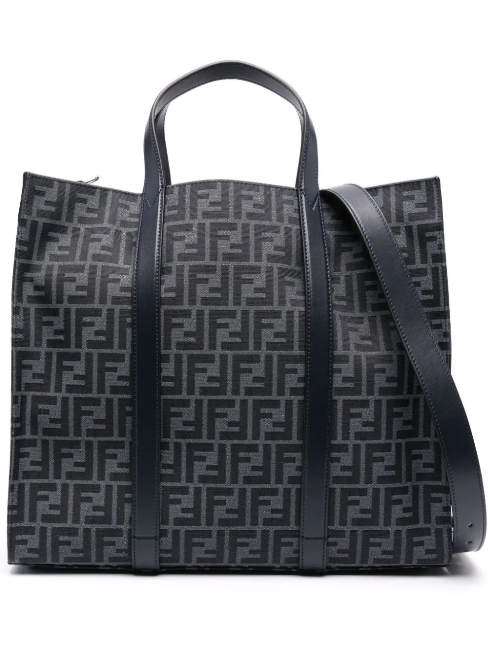 Black fendi tote bag sale