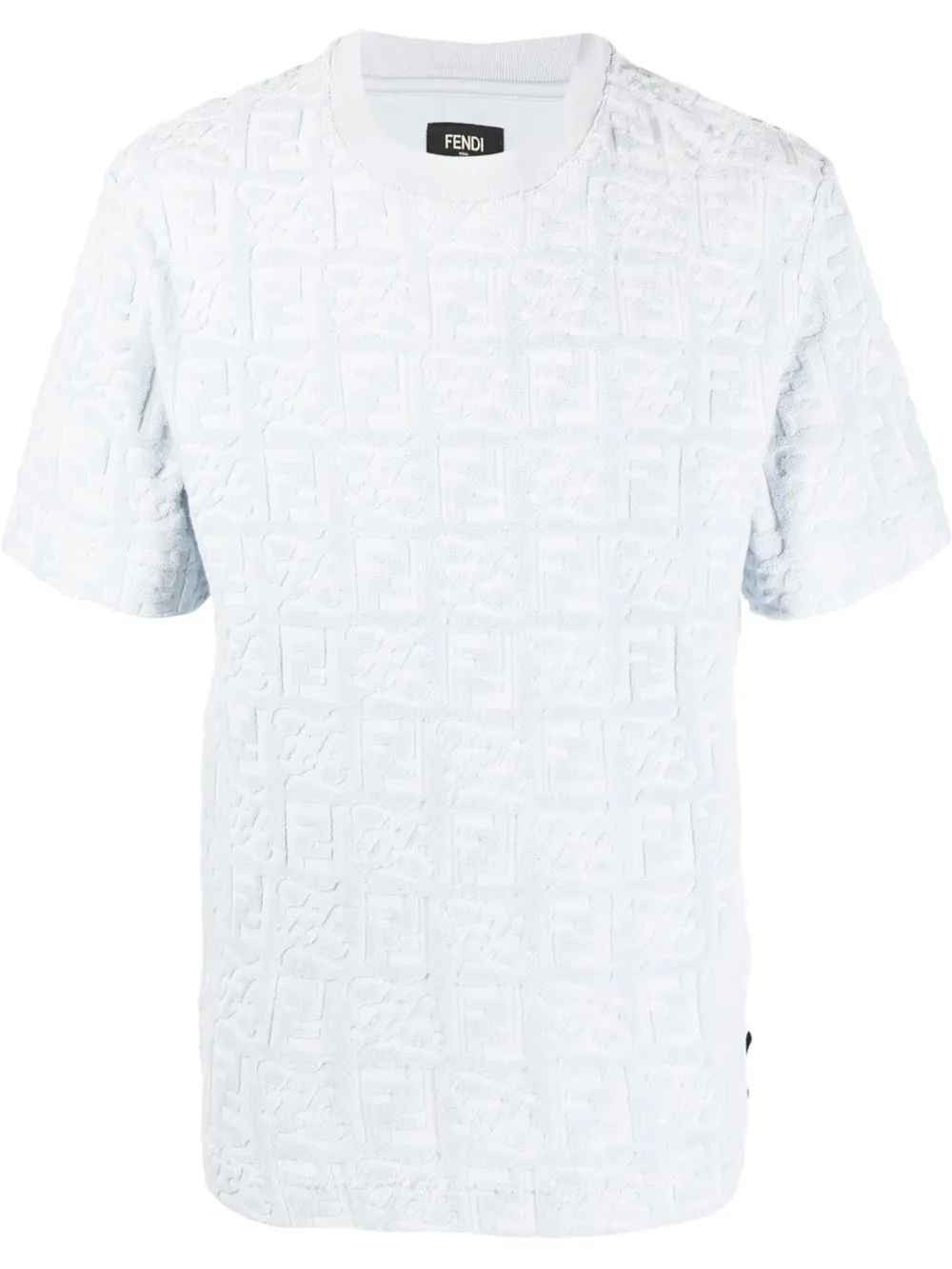 T-shirt Fendi Black size S International in Cotton - 41042566