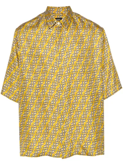 FENDI FF Labyrinth silk shirt Eraldo TV