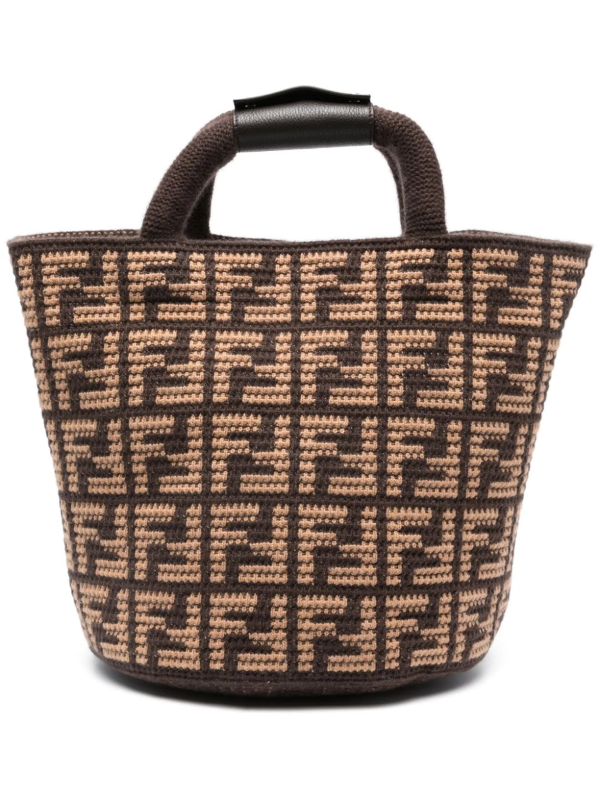 FENDI FF-logo cashmere tote bag | Eraldo.com DE
