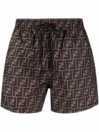 Fendi fashion ff logo swim shorts