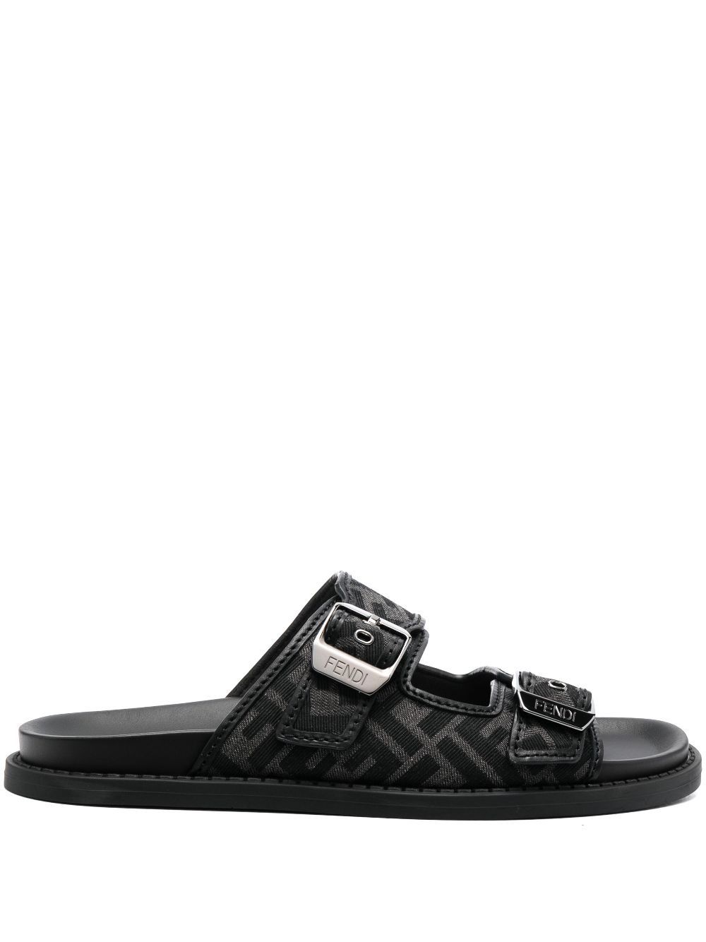 Fendi ff hotsell buckle mule