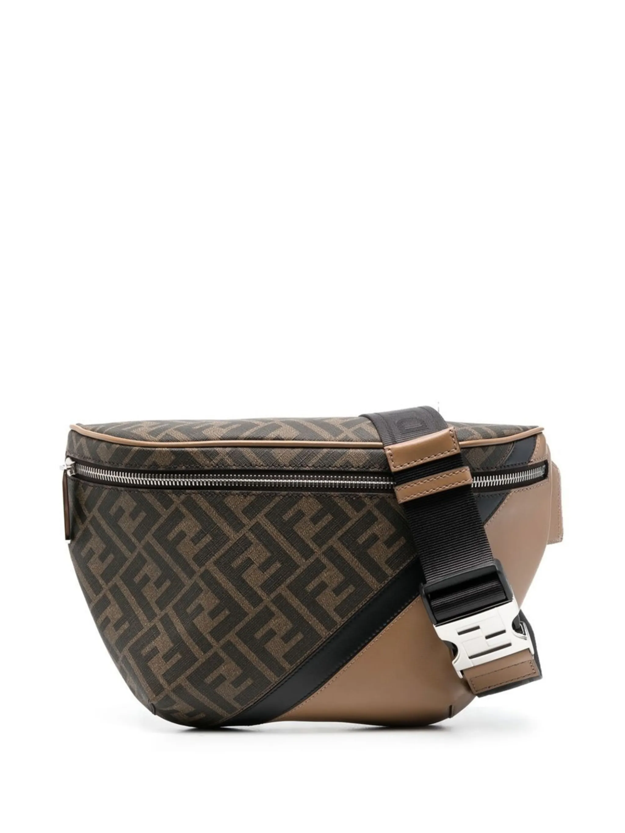 FENDI FF logo print belt bag Eraldo DE