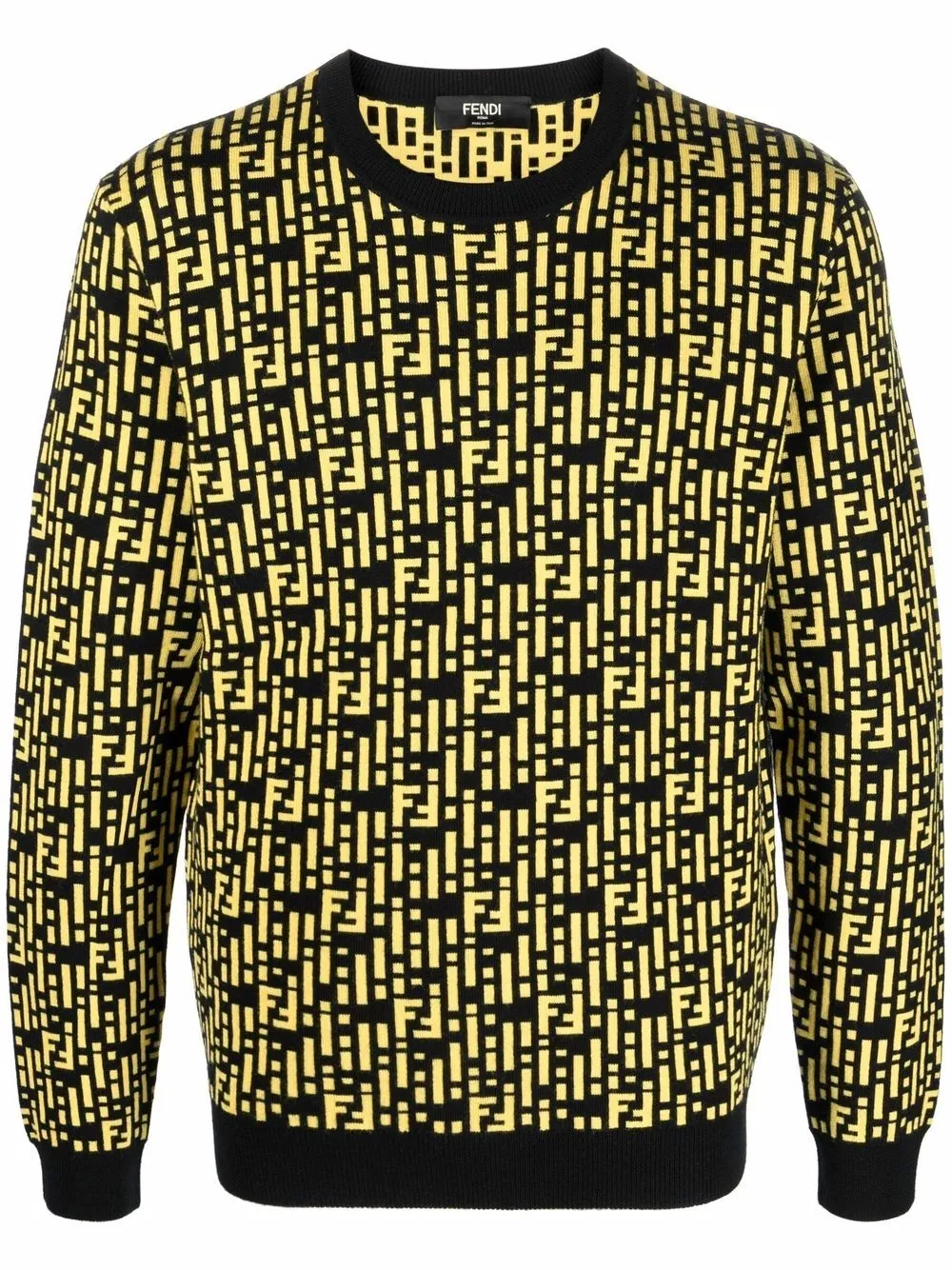 fendi print jumper