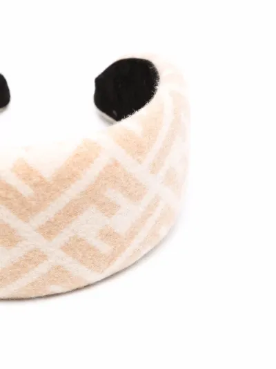 fendi logo headband