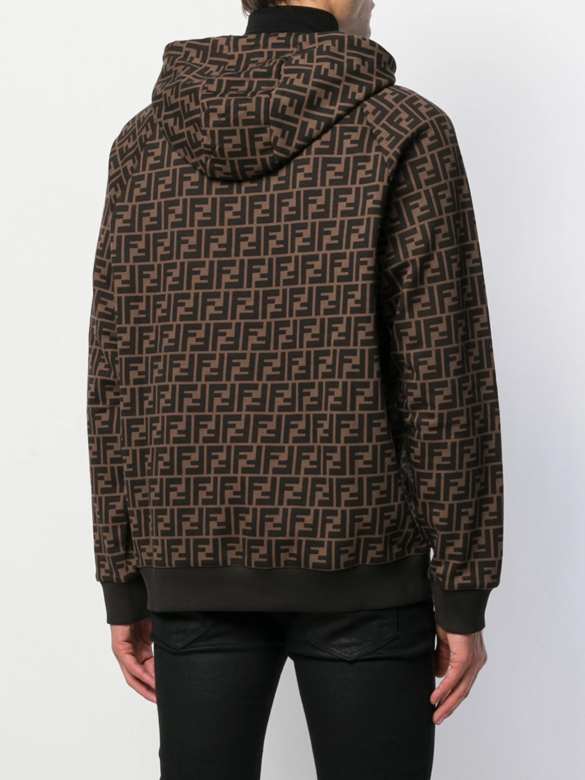 Fendi monogram hoodie on sale