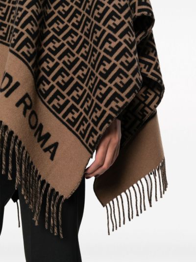 Fendi ff cheap poncho