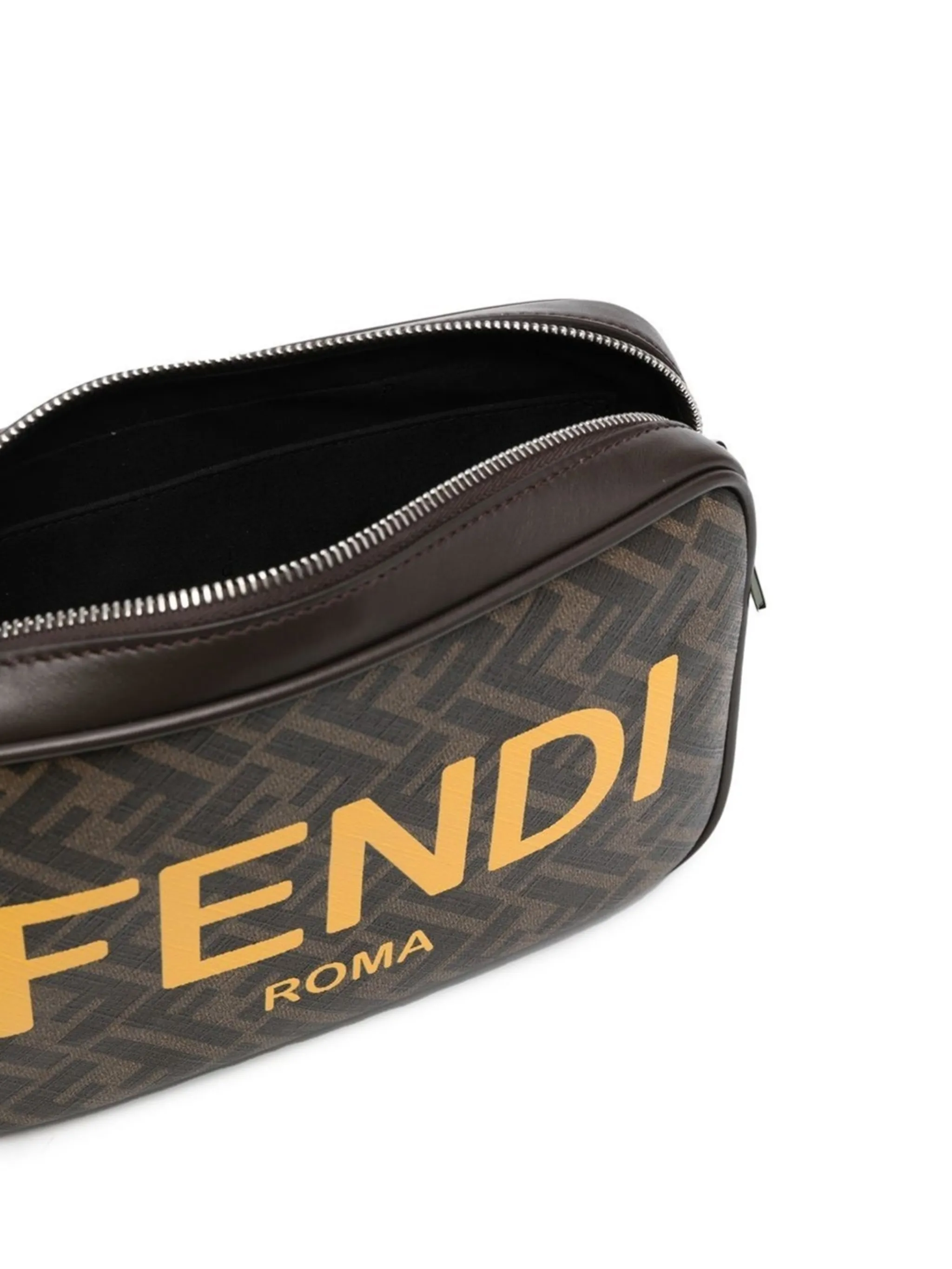 FENDI FF logo print shoulder bag Eraldo DE
