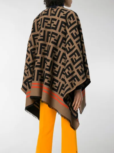 fendi logo shawl