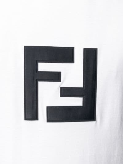 Fendi FF logo T-shirt white | MODES