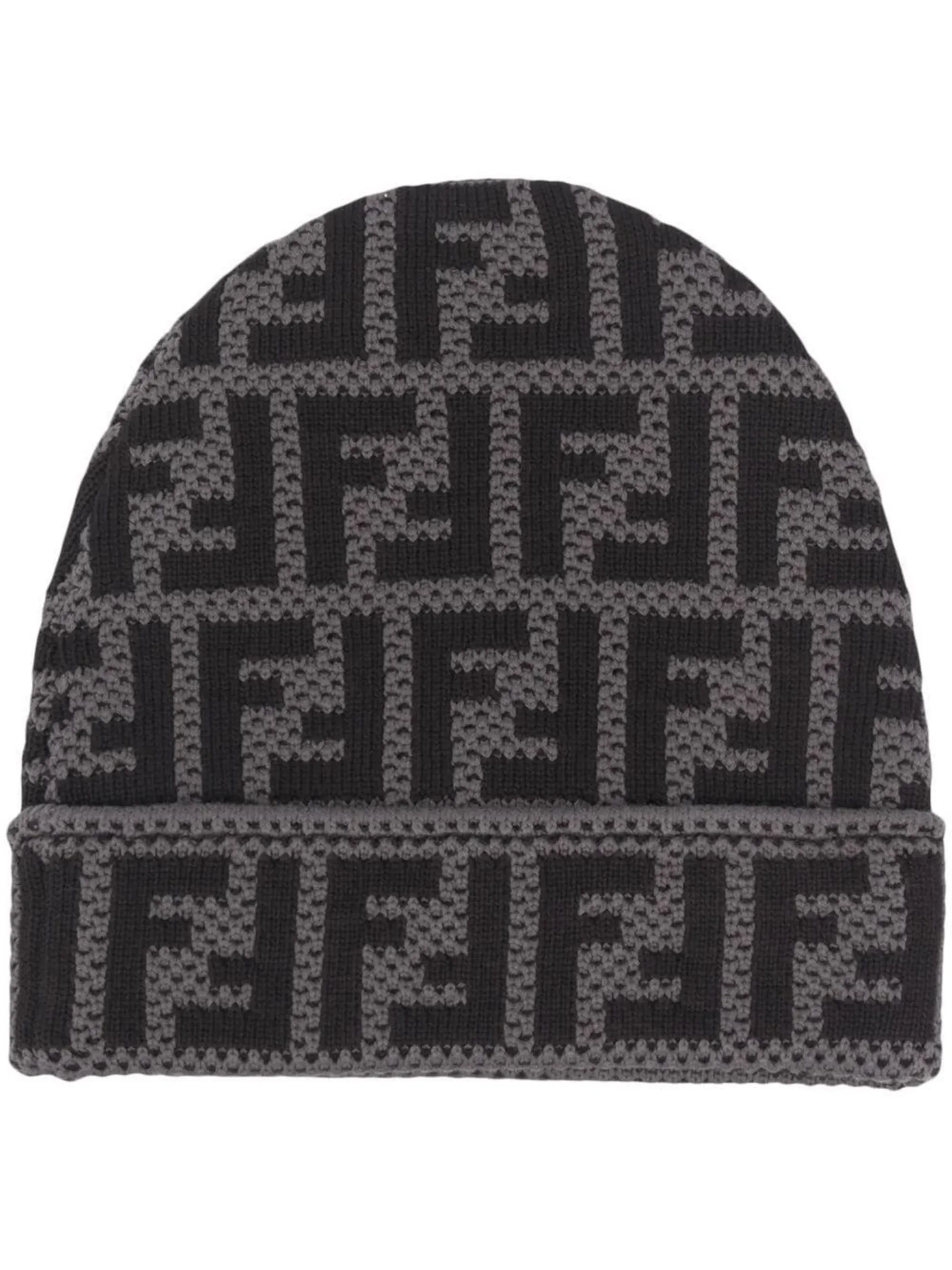 Fendi monogram beanie on sale