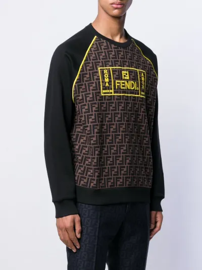 fendi monogram sweatshirt