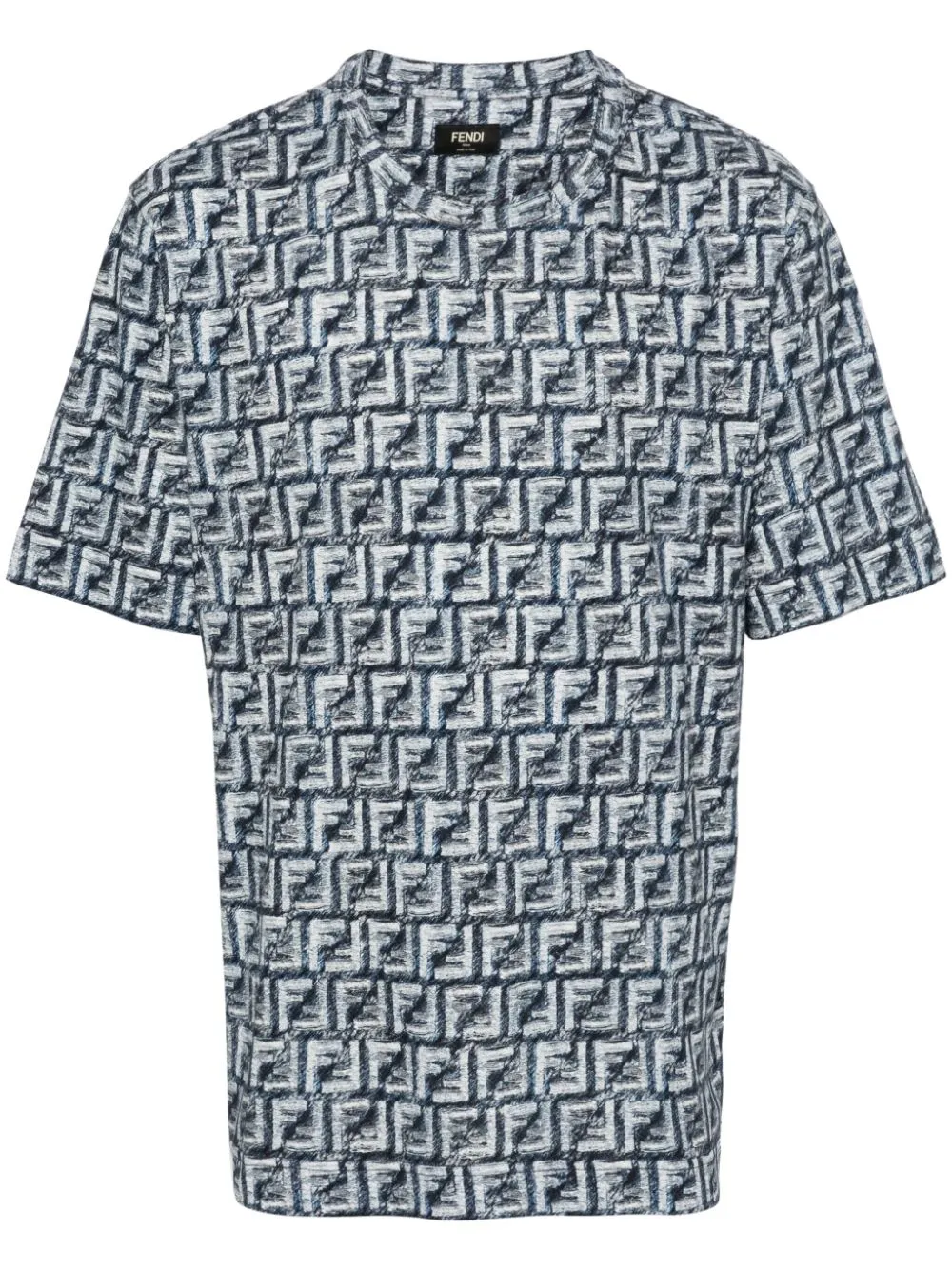 FENDI FF motif cotton T shirt Eraldo SB