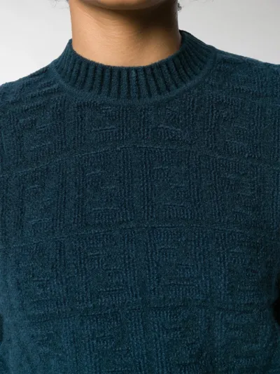 blue fendi jumper