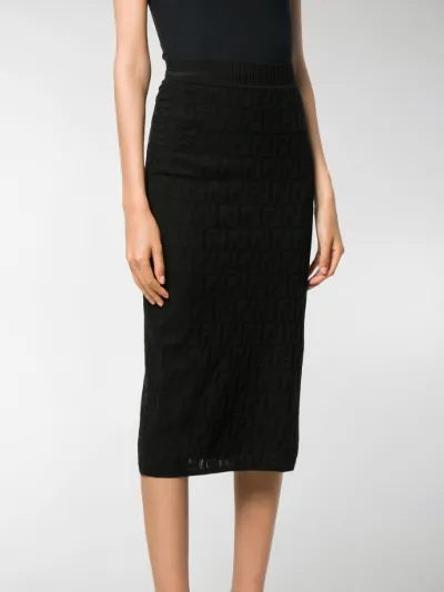 fendi ff skirt