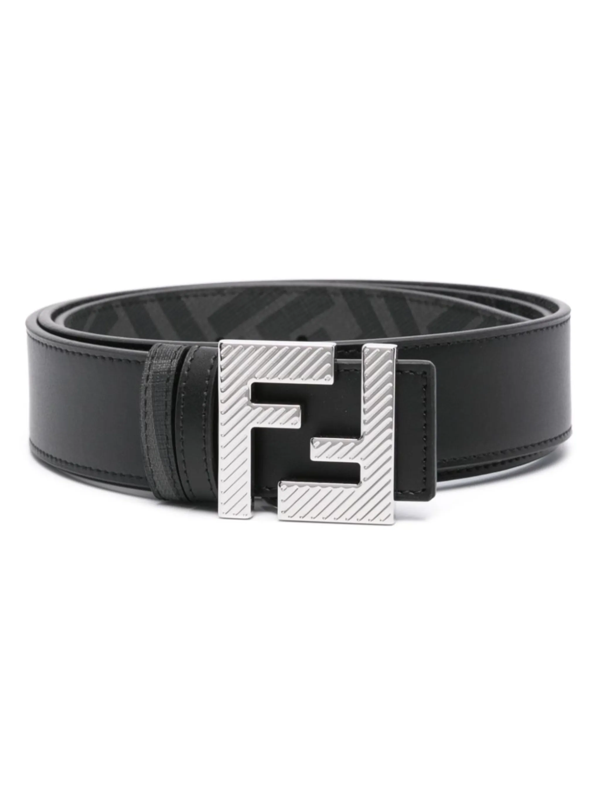 アクセサリーその他 FENDI FF leather belt FENDI FF-motif leather belt | Eraldo.com ES