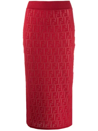 fendi ff skirt
