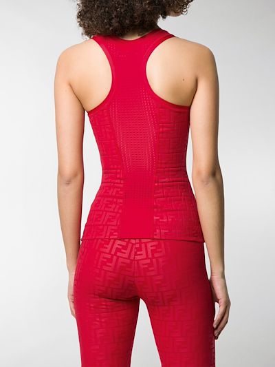 red fendi top