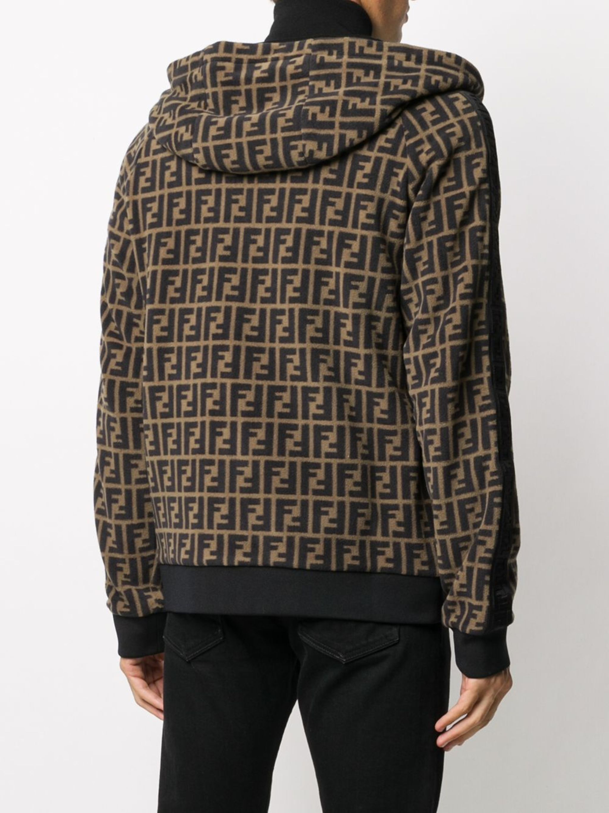 FENDI FF motif zip-up hoodie | Eraldo.com US