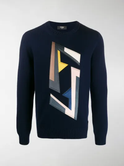 fendi jumper blue
