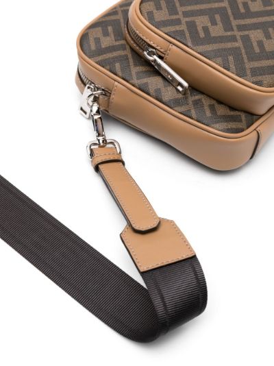 Fendi leather cheap shoulder strap