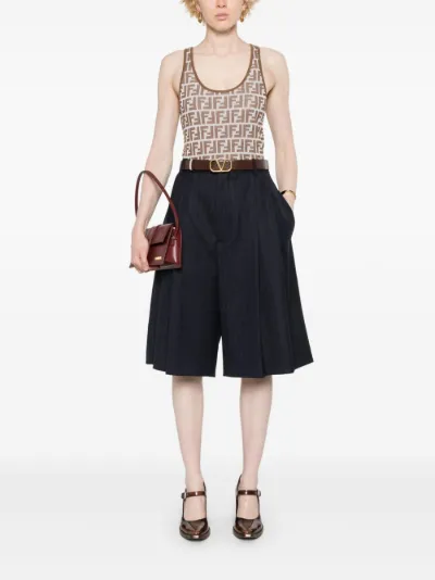 FENDI FF-jacquard knitted top | Eraldo.com TV