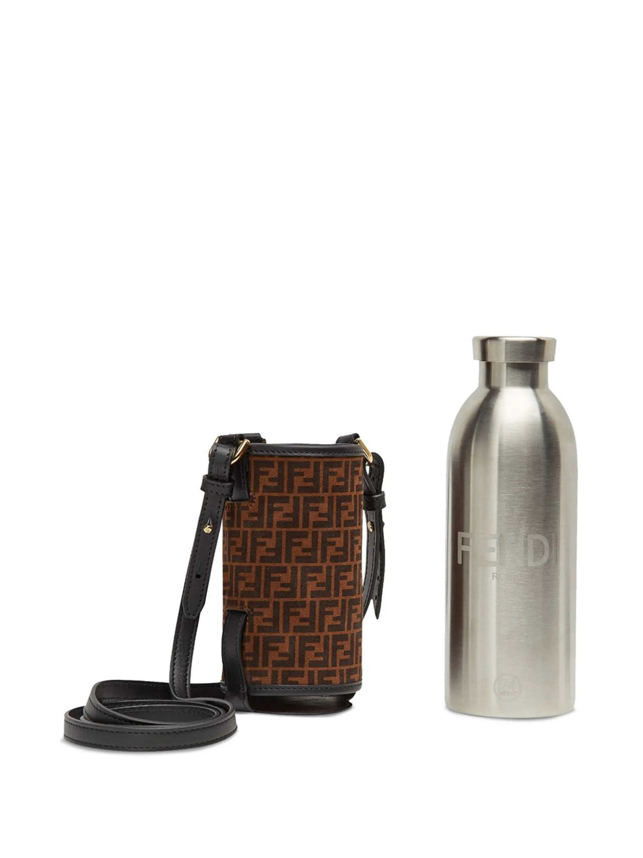 FENDI FF-pattern water bottle set | Eraldo.com US FENDI FF-pattern water bottle set | Eraldo.com US