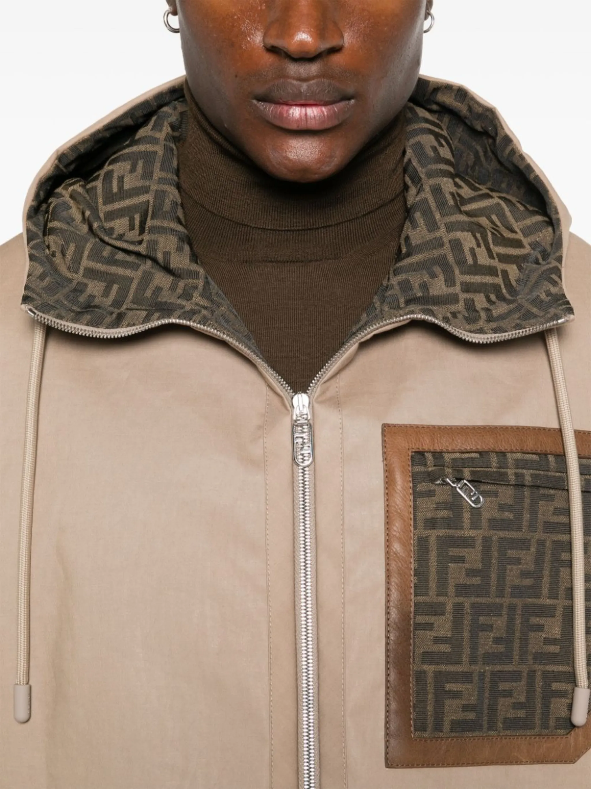 FENDI FF pocket parka Eraldo DE