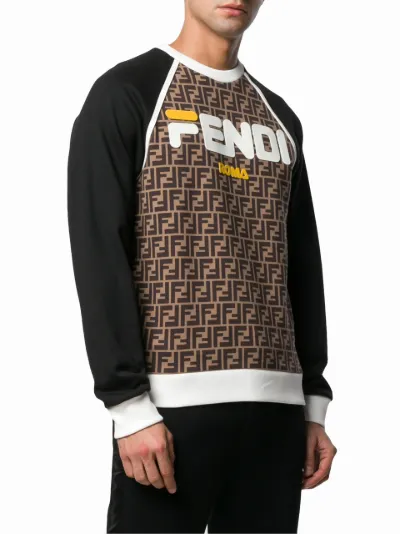 FENDI FF print sweatshirt Eraldo US