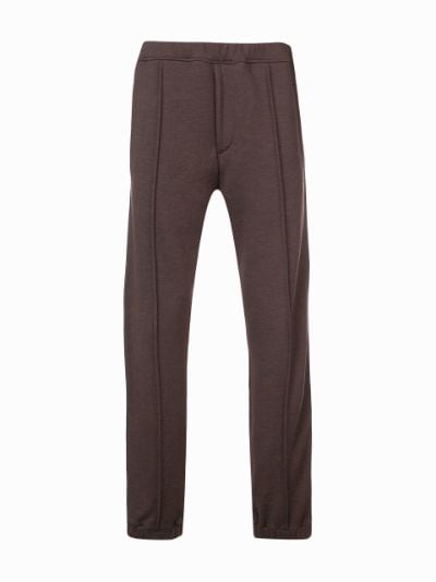 track pants with stripe on side