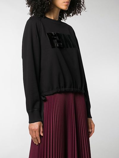 fendi logo sweatshirt