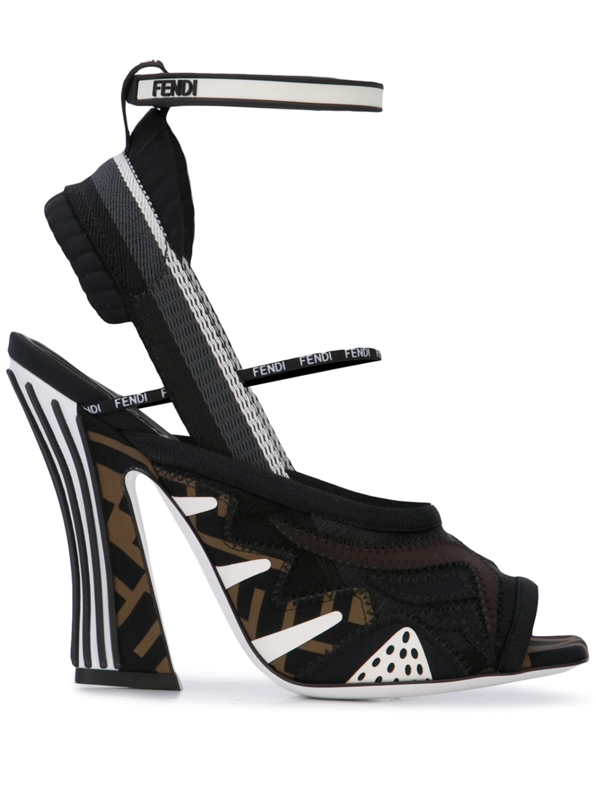 Fendi mesh sandals on sale