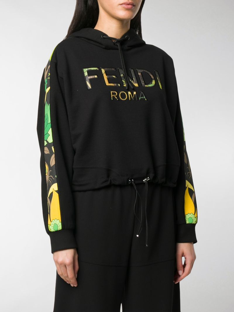 fendi cropped hoodie