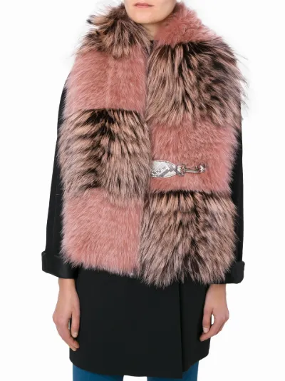 Fendi fur stole best sale