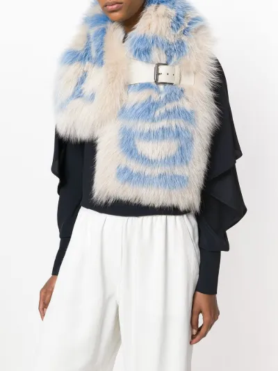 fendi fur collar
