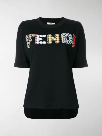 Fendi - Fun Fair logo T-shirt