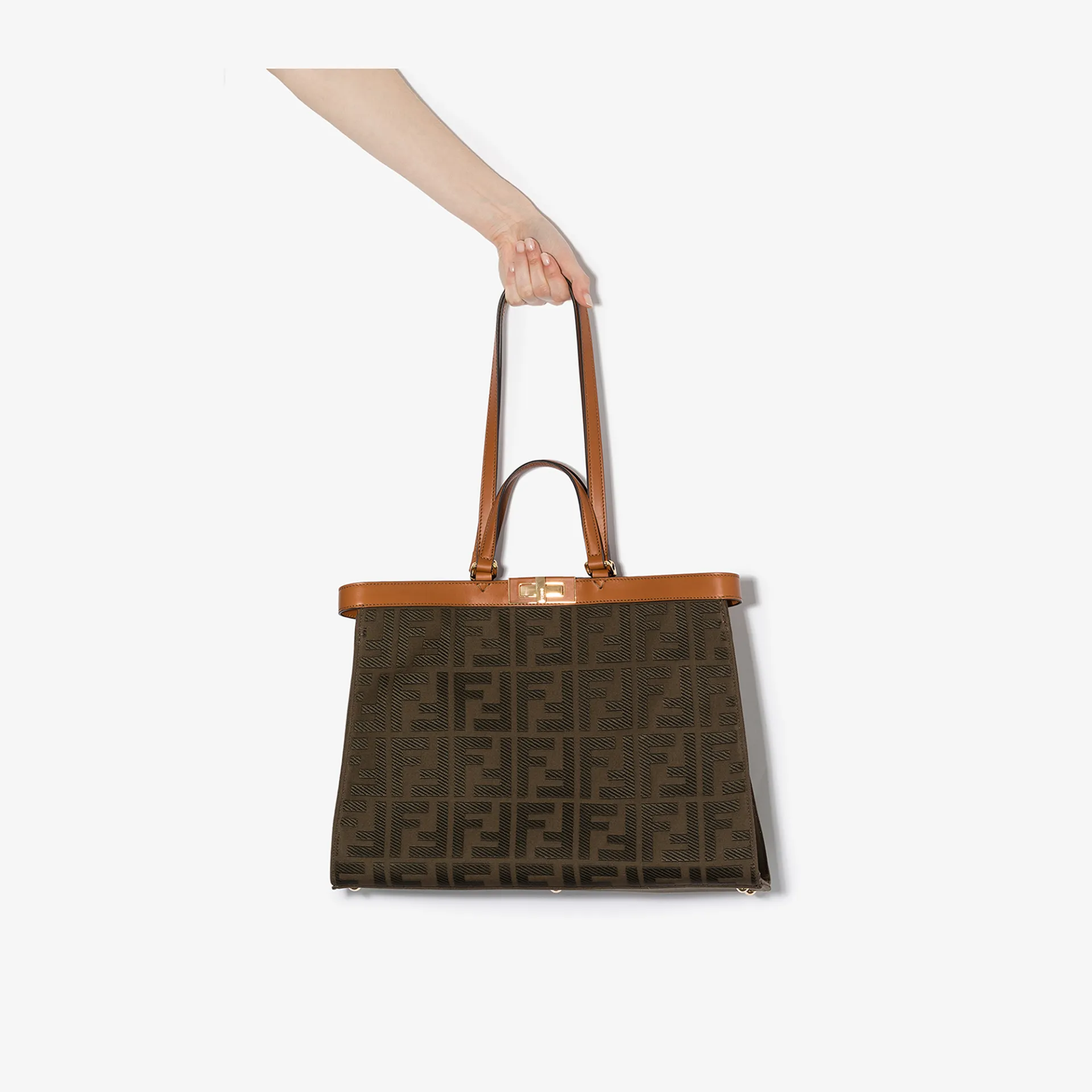 fendi green peekaboo