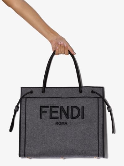 grey fendi bag