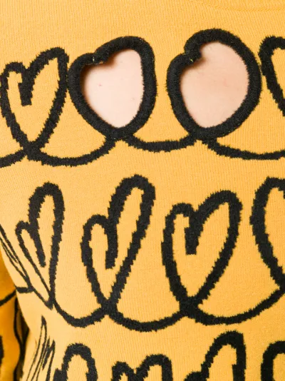 Fendi shop heart sweater