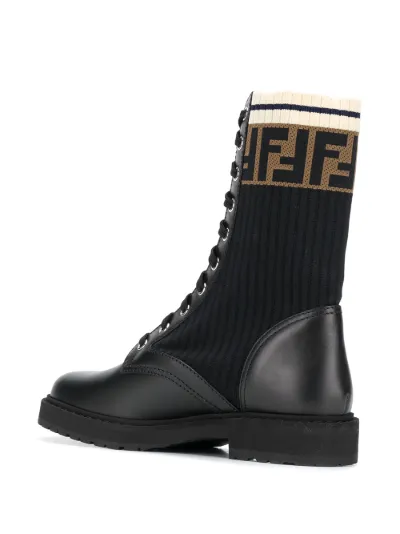 fendi military boots