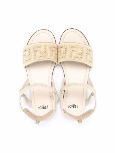 Fendi best sale sandals girls