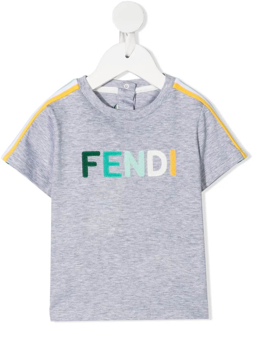 logo lettering T shirt Fendi Kids Eraldo DE