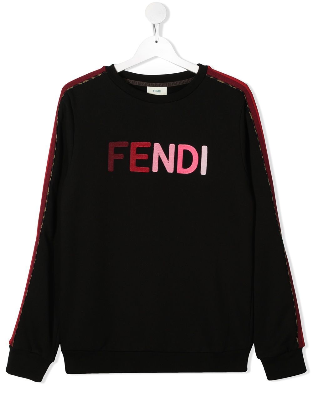 Red 2025 fendi sweatshirt