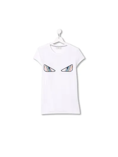 Fendi Kids TEEN Monster eye T-shirt | Eraldo.com FR